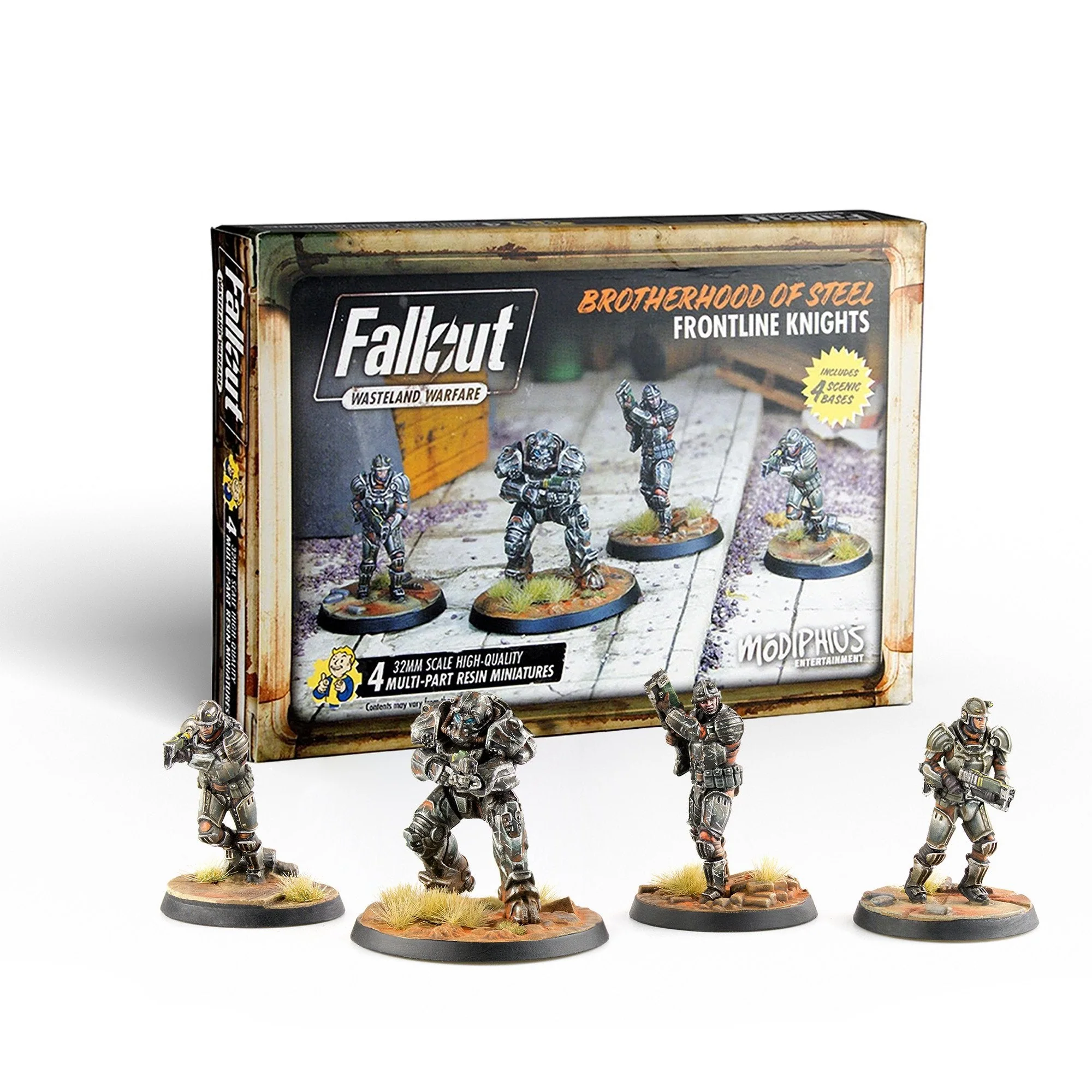 Modiphius Fallout: Wasteland Warfare - Brotherhood of Steel: Frontline Knights (MUH051906)