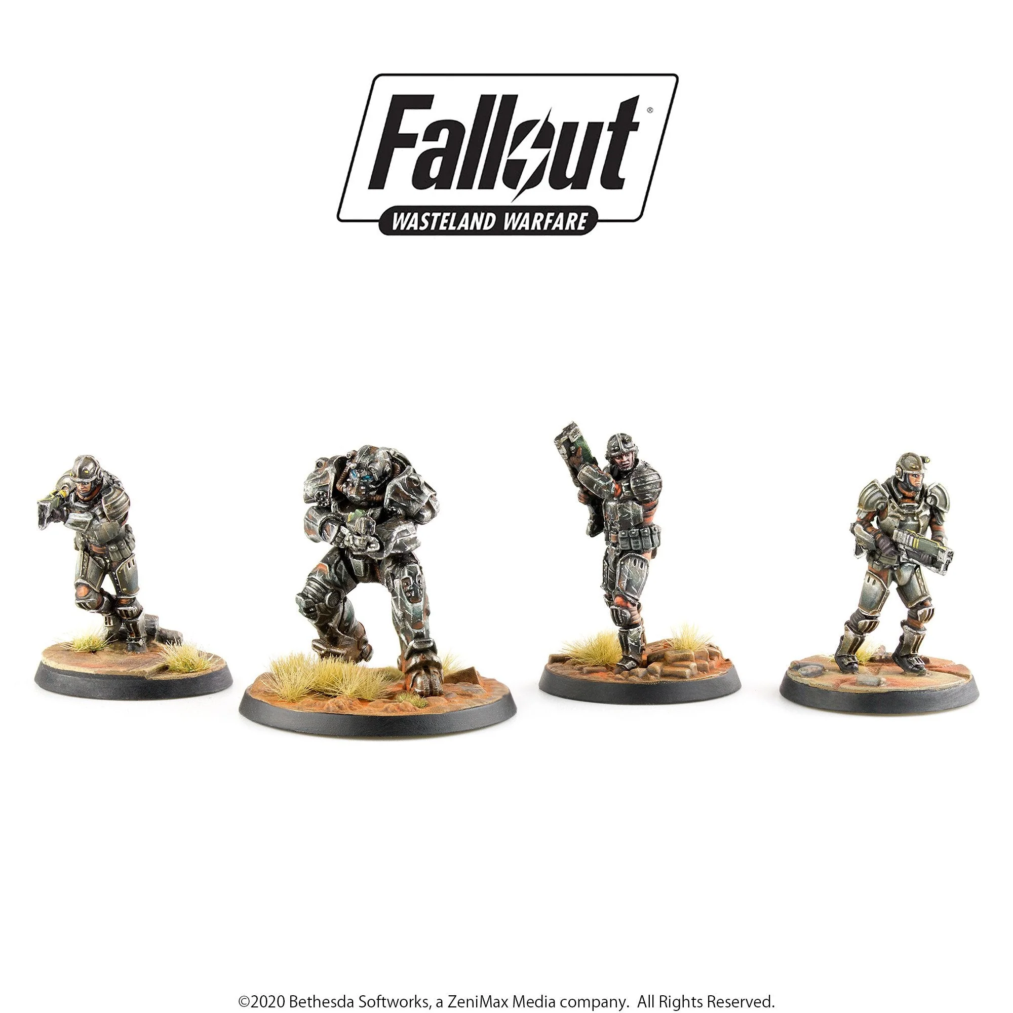 Modiphius Fallout: Wasteland Warfare - Brotherhood of Steel: Frontline Knights (MUH051906) - Image 2