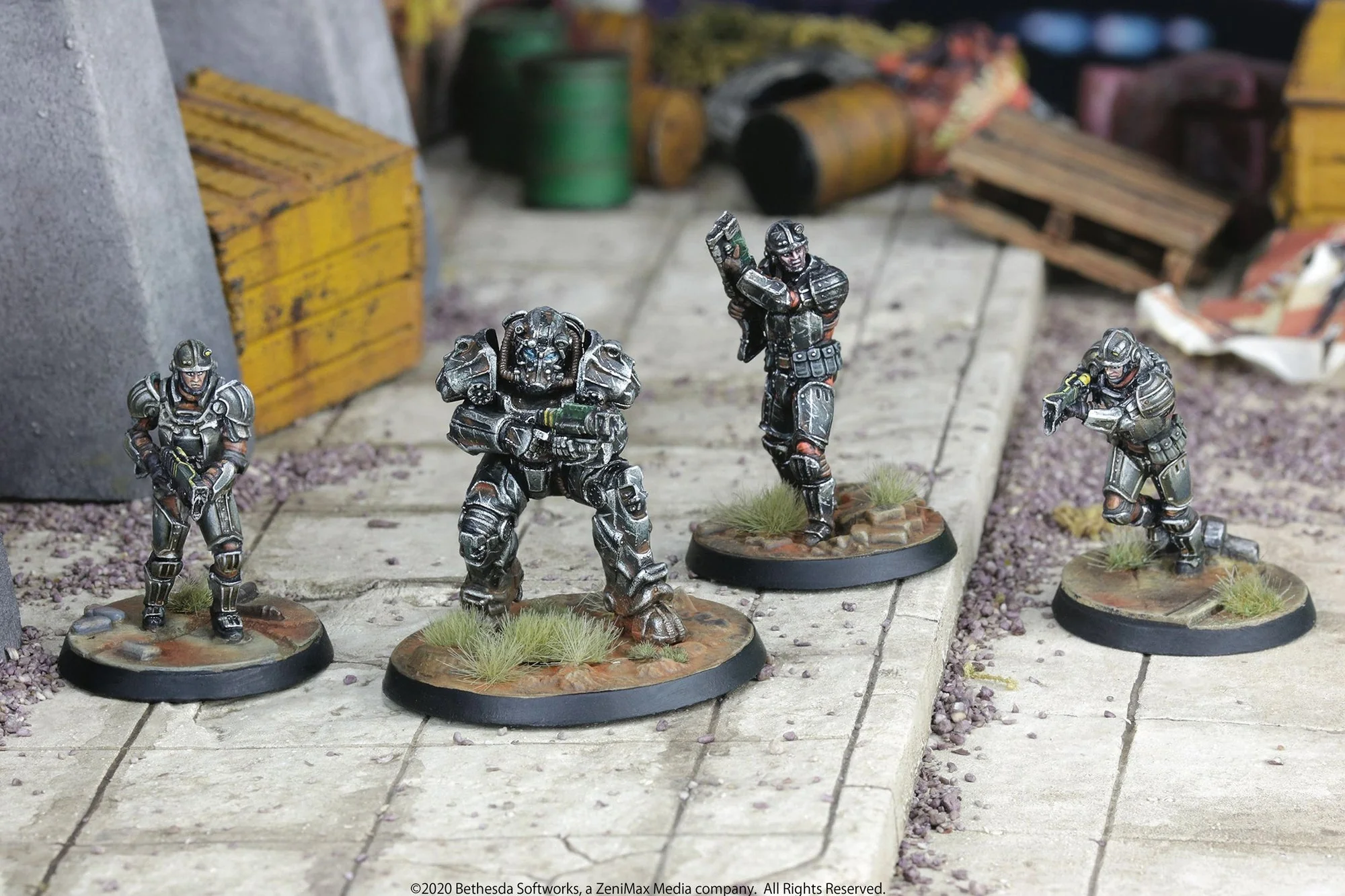 Modiphius Fallout: Wasteland Warfare - Brotherhood of Steel: Frontline Knights (MUH051906) - Image 7