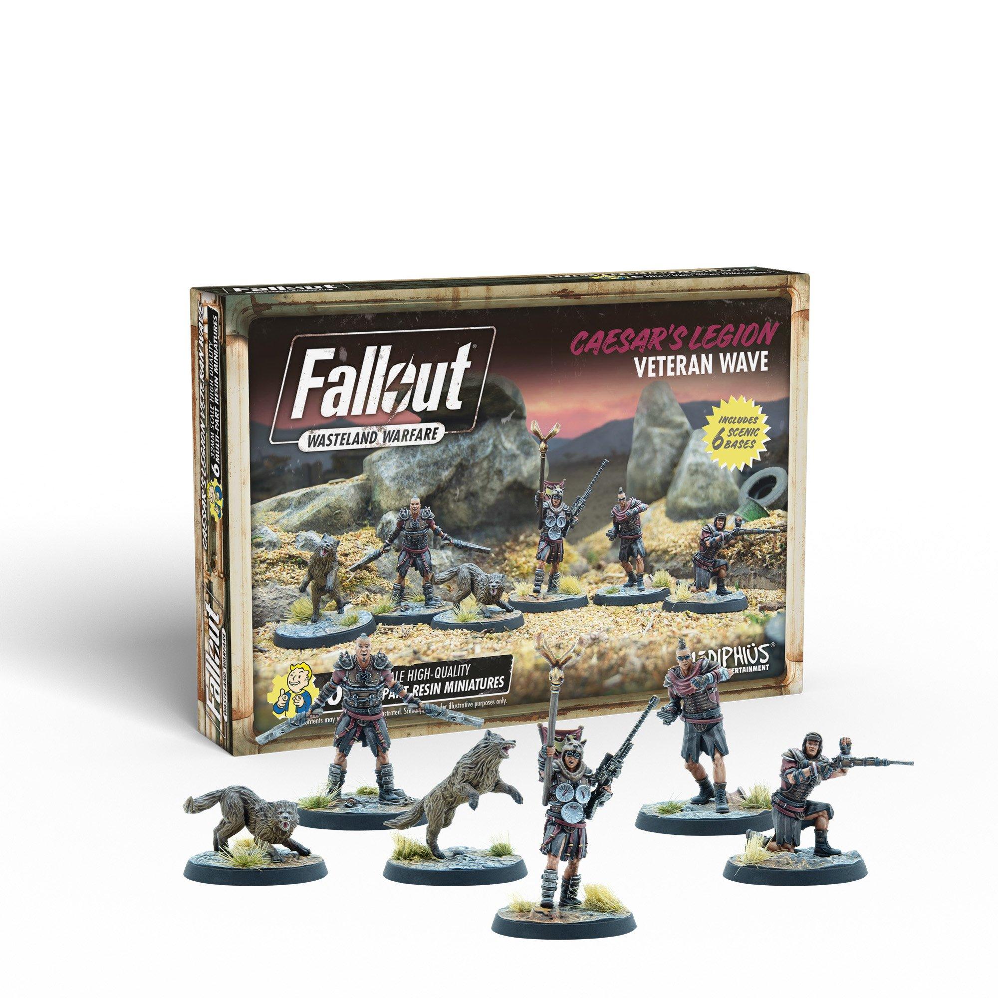 Modiphius Fallout: Wasteland Warfare - Caesar's Legion Veteran Wave (MUH052149)