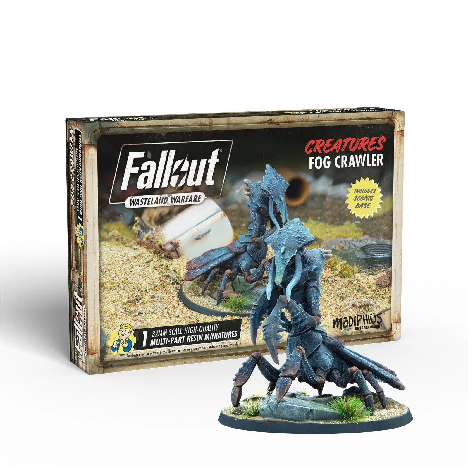 Modiphius Fallout: Wasteland Warfare - Creatures Fog Crawler (MUH052008)