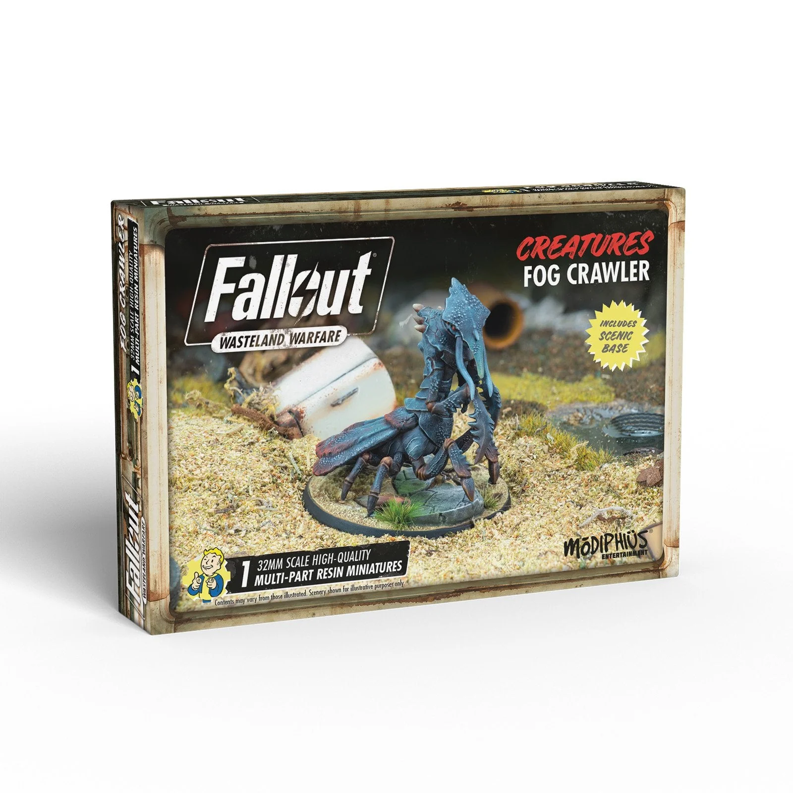 Modiphius Fallout: Wasteland Warfare - Creatures Fog Crawler (MUH052008) - Image 2