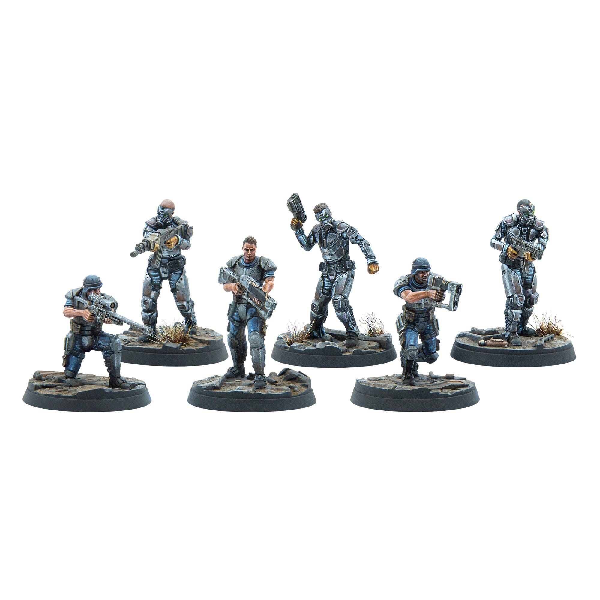 Modiphius Fallout: Wasteland Warfare - Enclave Assault Force (MUH0190807) - Image 2