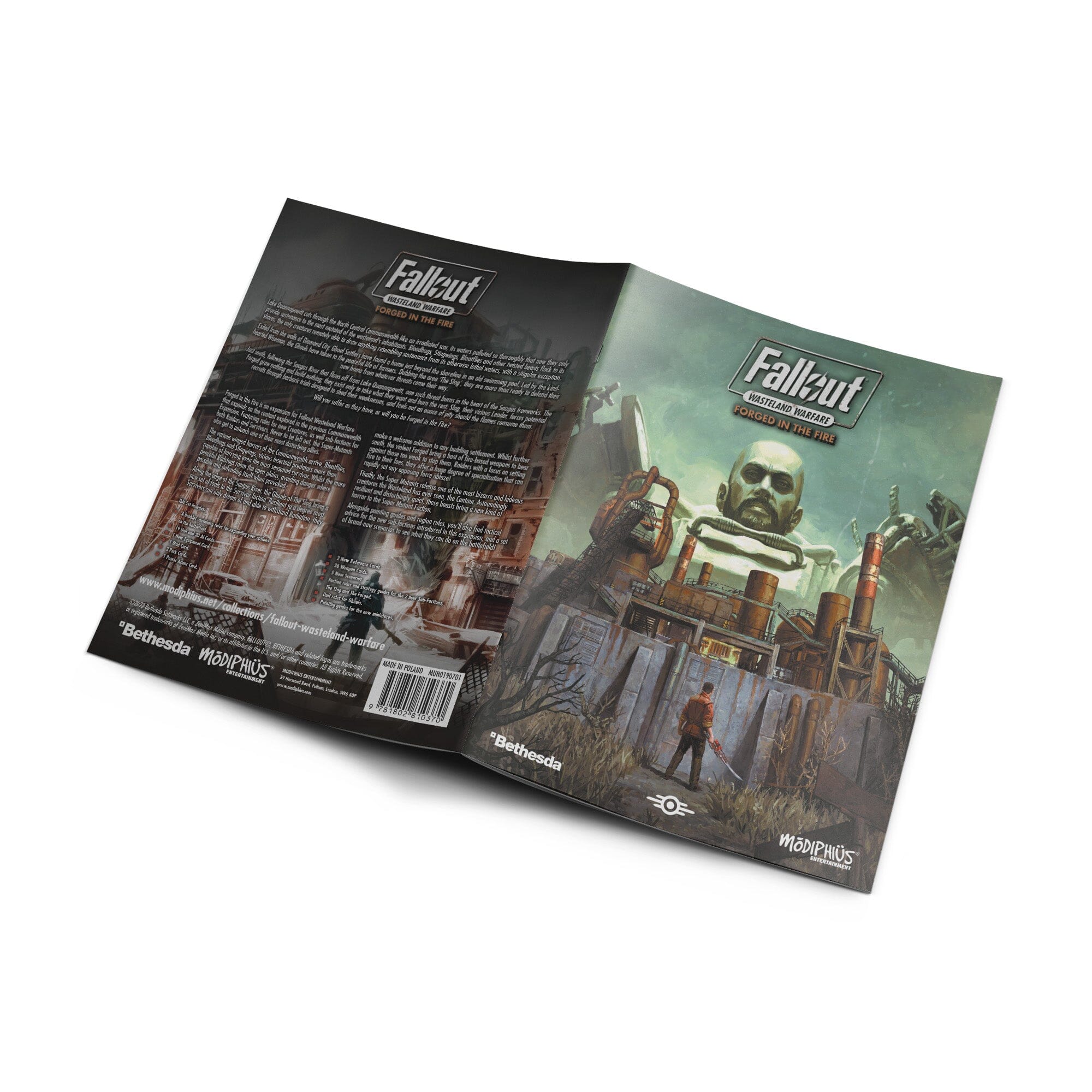 Modiphius Fallout: Wasteland Warfare Forged in the Fire Rules Expansion - Image 2