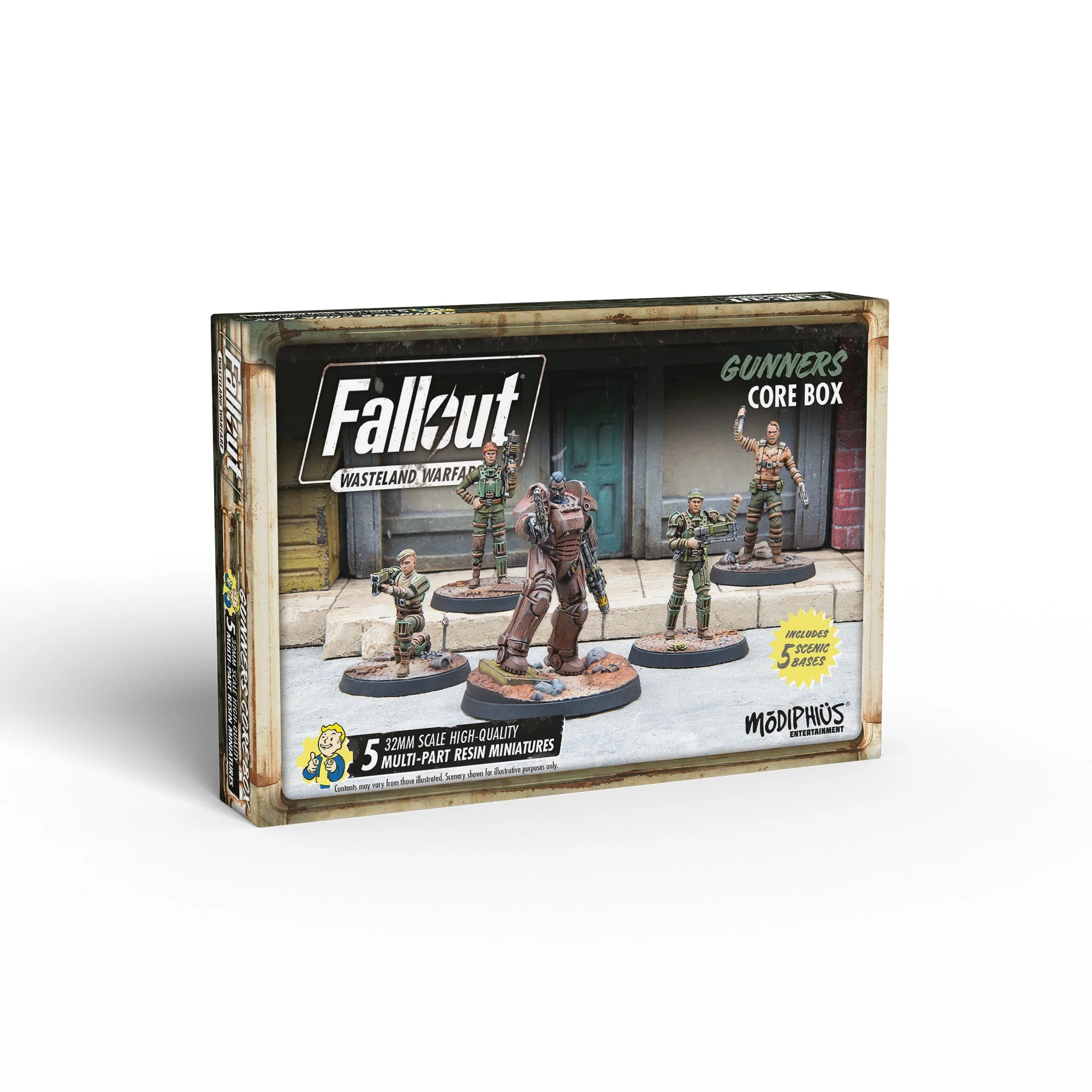 Modiphius Fallout: Wasteland Warfare - Gunners Core Box (MUH052218) - Image 3