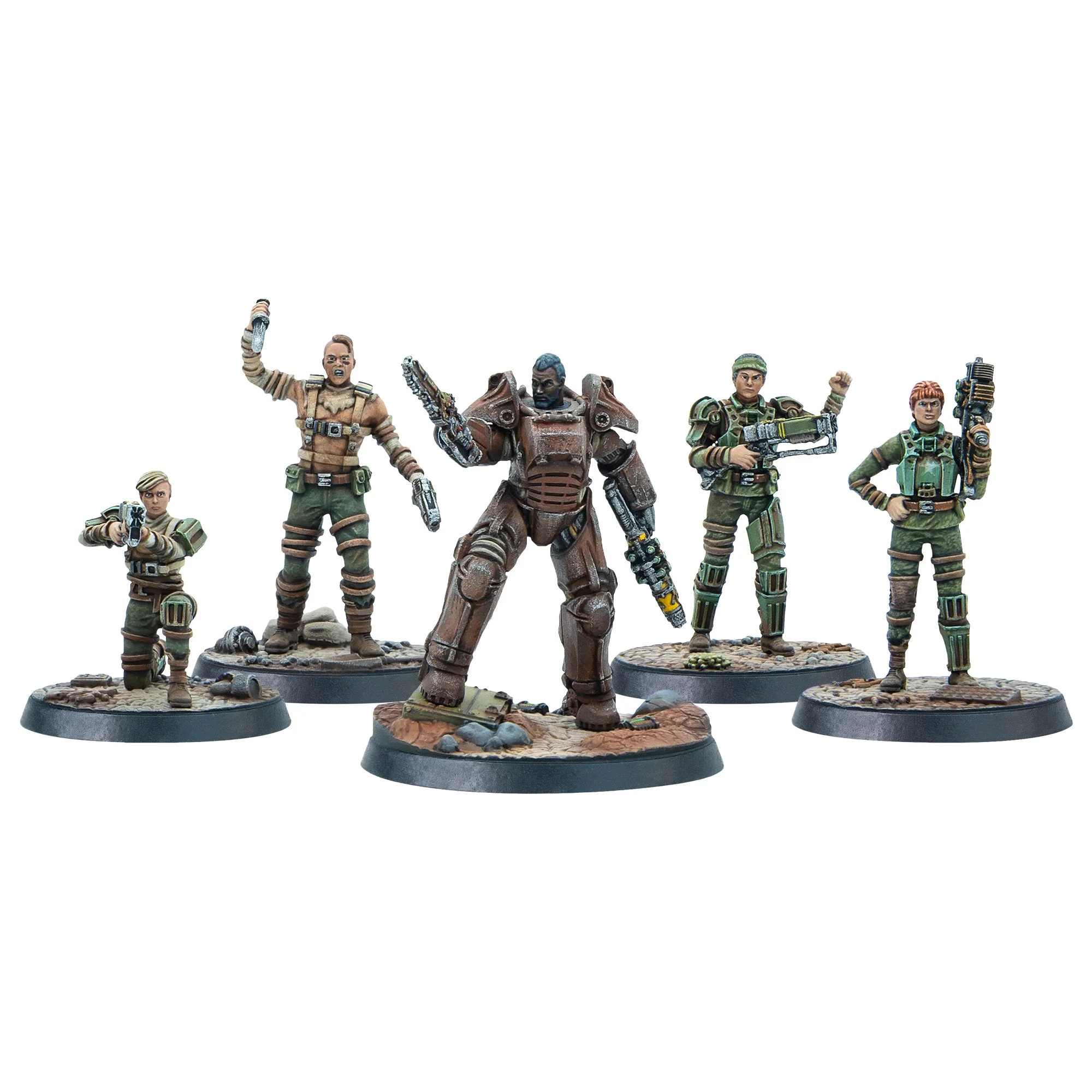 Modiphius Fallout: Wasteland Warfare - Gunners Core Box (MUH052218) - Image 4