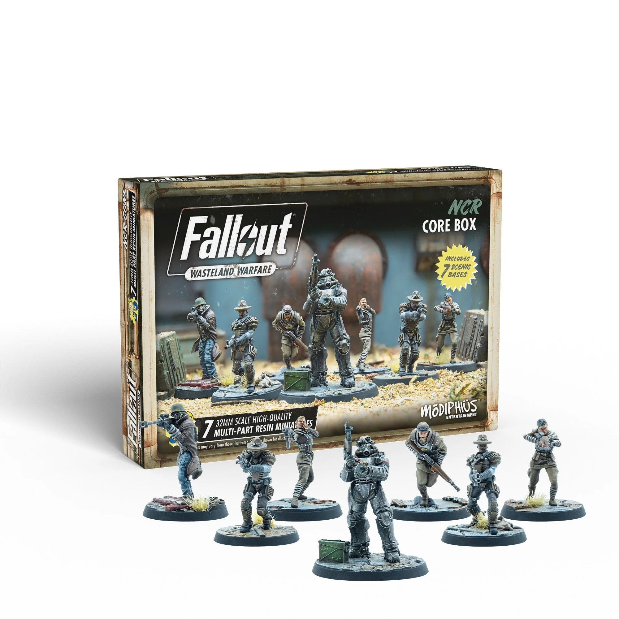 Modiphius Fallout: Wasteland Warfare - NCR Core Box (MUH052145)