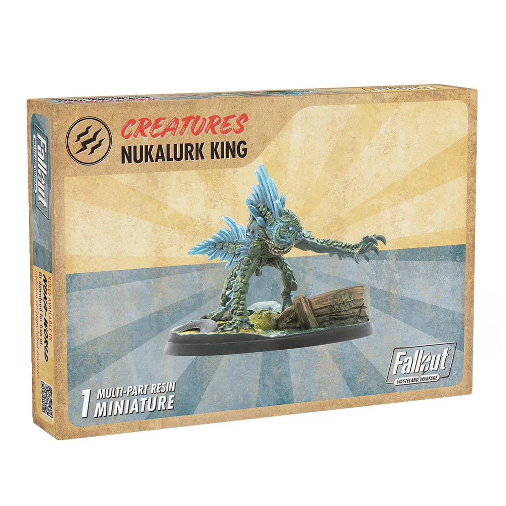 Modiphius Fallout Wasteland Warfare Nukalurk King Creatures (MUH0190027)