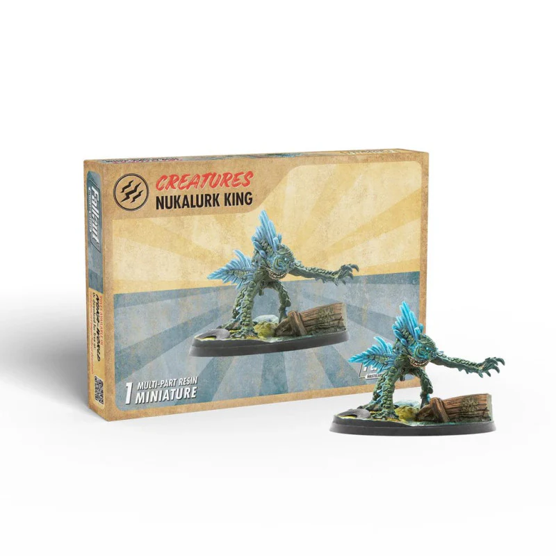 Modiphius Fallout Wasteland Warfare Nukalurk King Creatures (MUH0190027) - Image 2