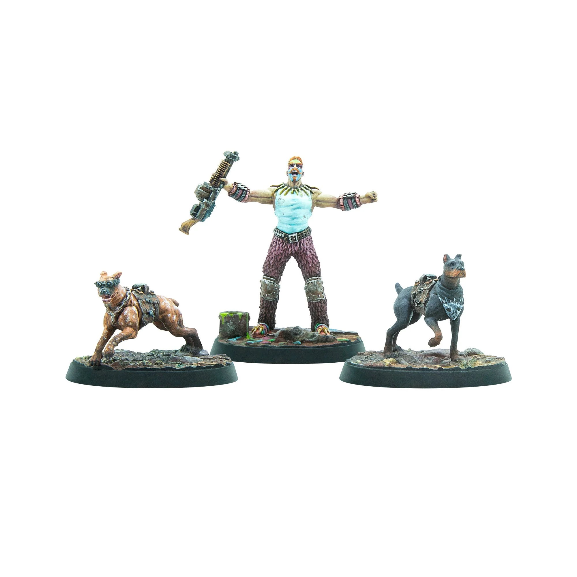 Modiphius Fallout: Wasteland Warfare - Raiders Pack Top Dogs (MUH0190028) - Image 2