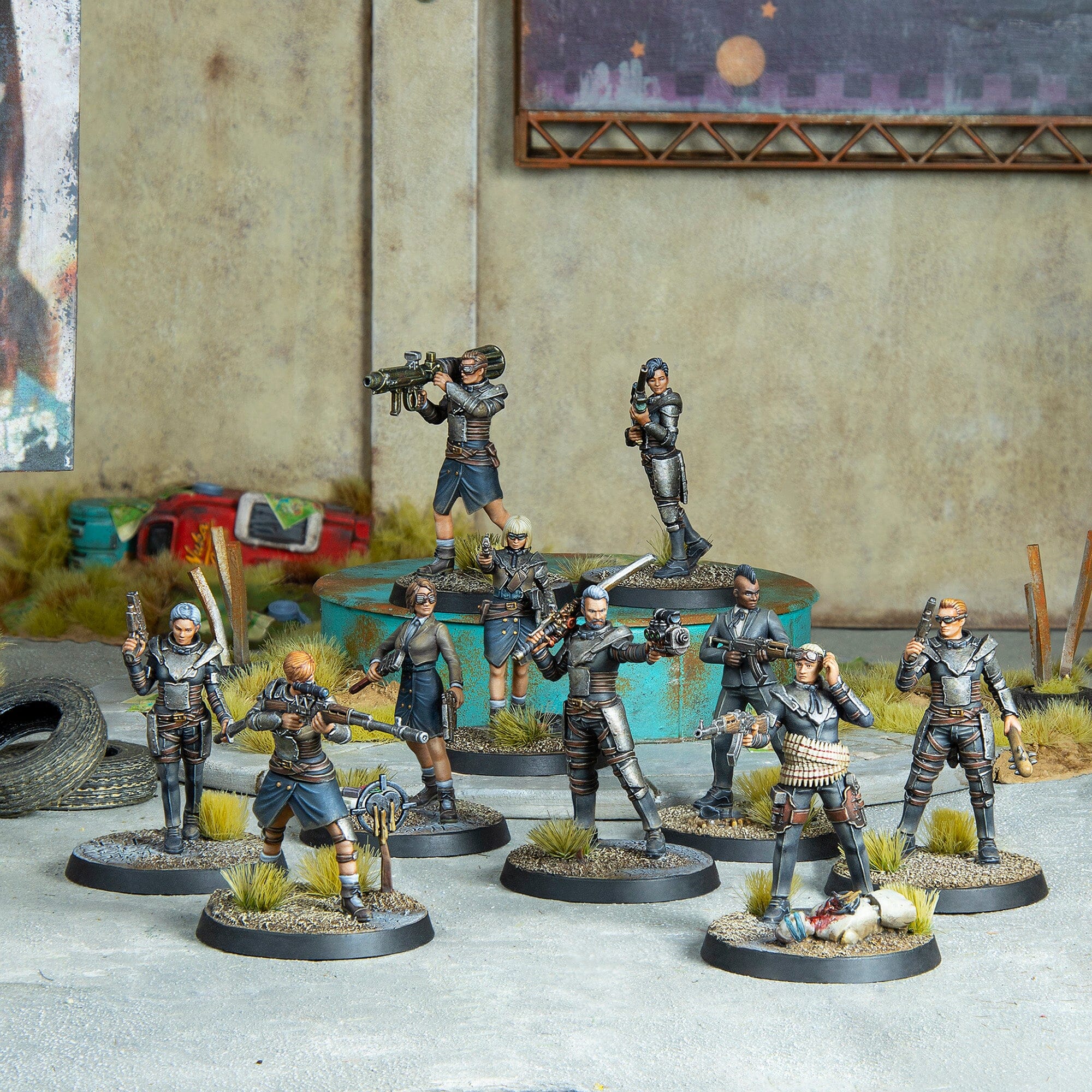 Modiphius Fallout: Wasteland Warfare - Raiders The Operators (MUH107002) - Image 5
