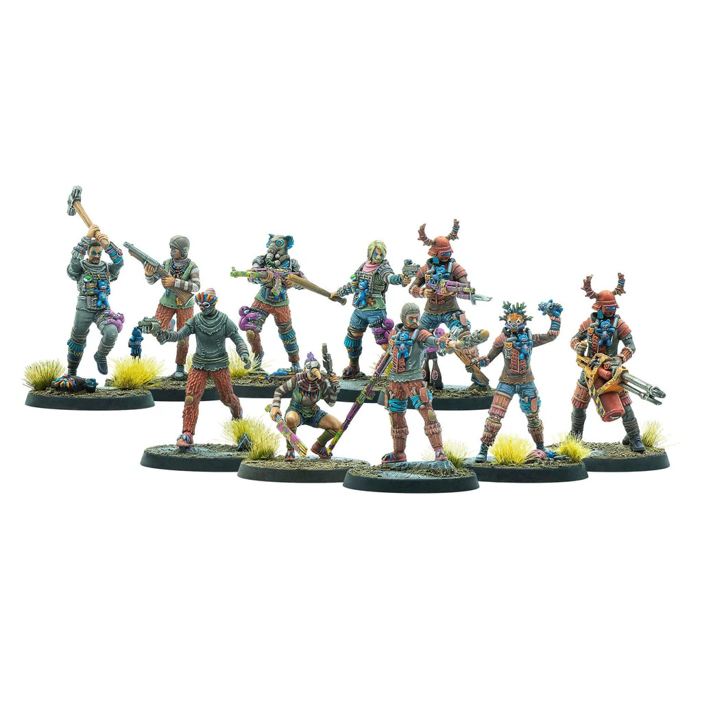 Modiphius Fallout: Wasteland Warfare - Raiders: The Pack (MUH107004) - Image 2