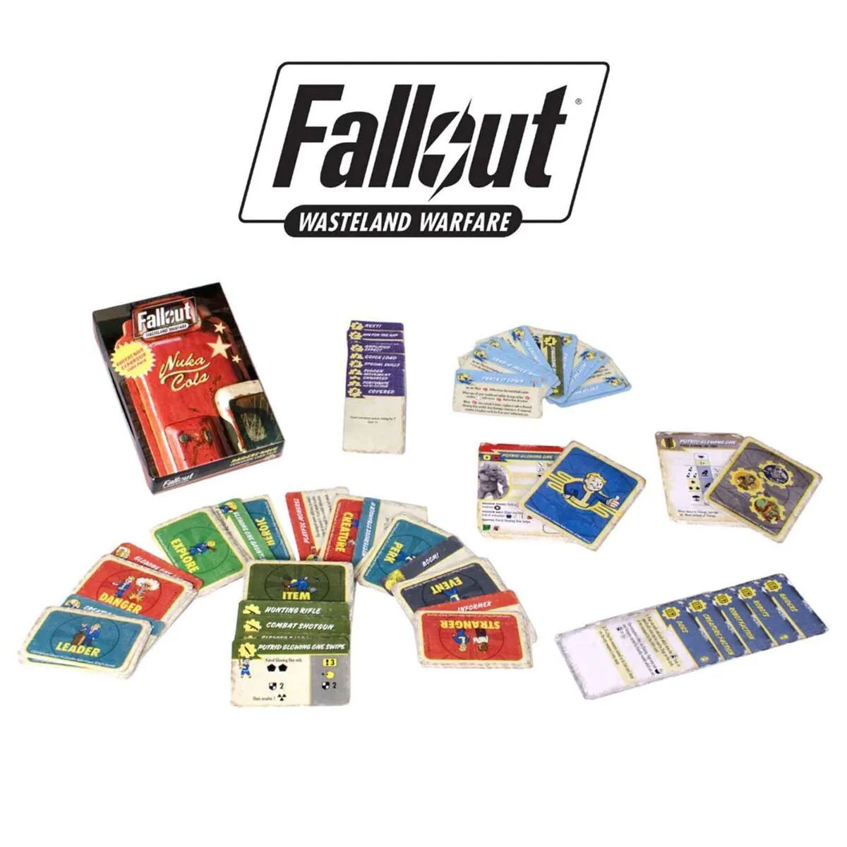 Modiphius Fallout: Wasteland Warfare - Raiders Wave Expansion Card Pack