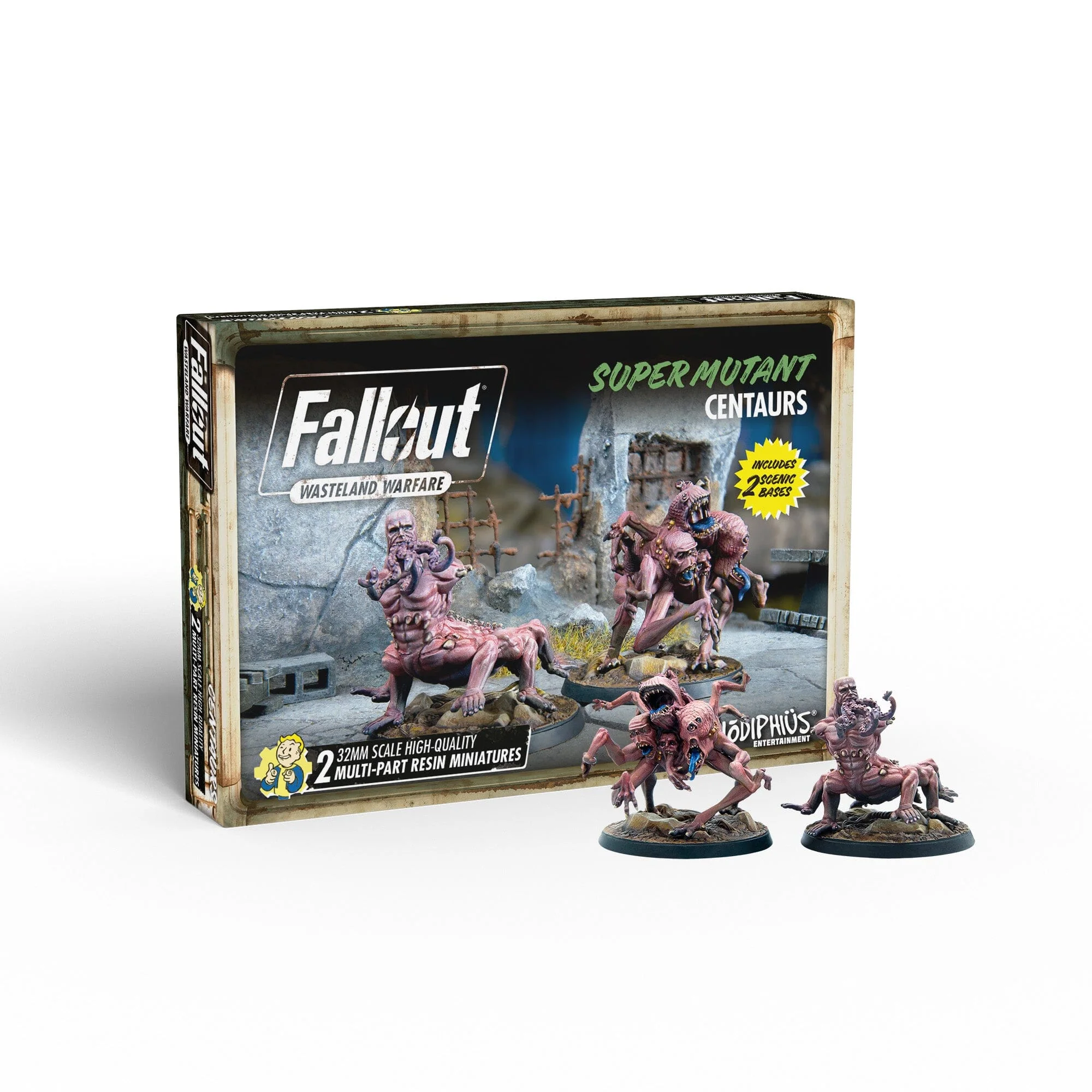 Modiphius Fallout Wasteland Warfare - Super Mutants: Centaurs (MUH052288)