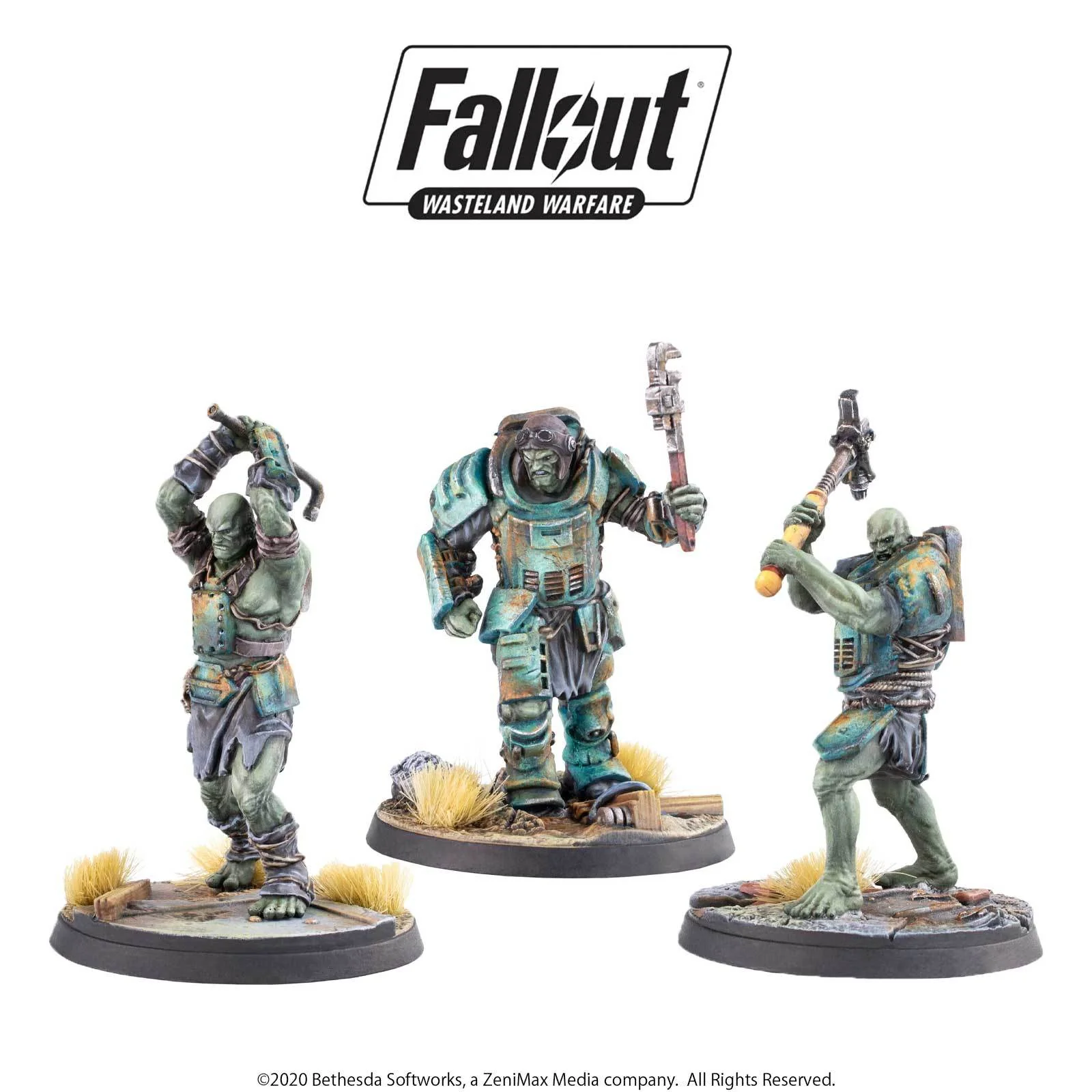 Modiphius Fallout: Wasteland Warfare - Super Mutants: Skirmishers (MUH051813)
