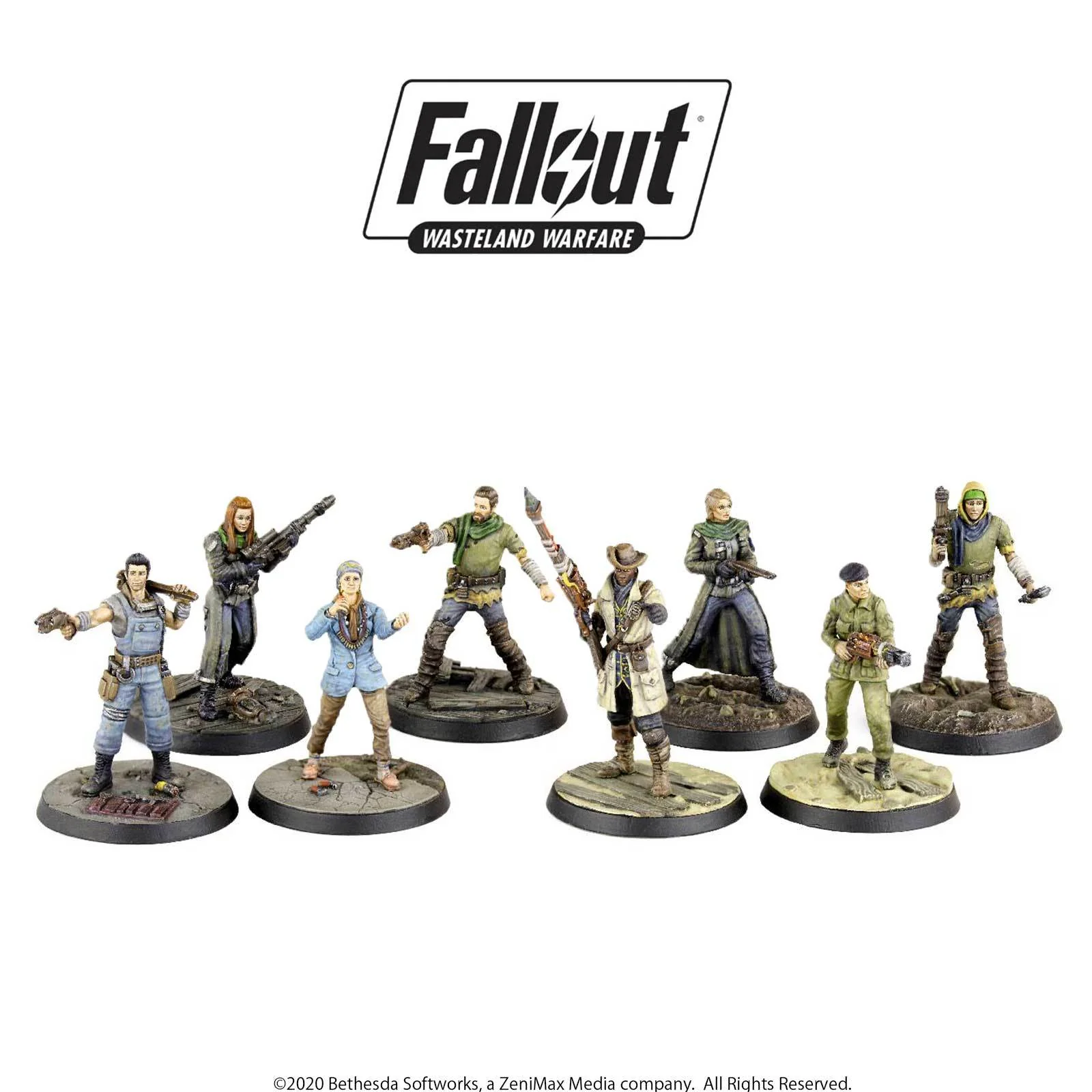 Modiphius Fallout: Wasteland Warfare - Survivors Core Box (MUH051911) - Image 2
