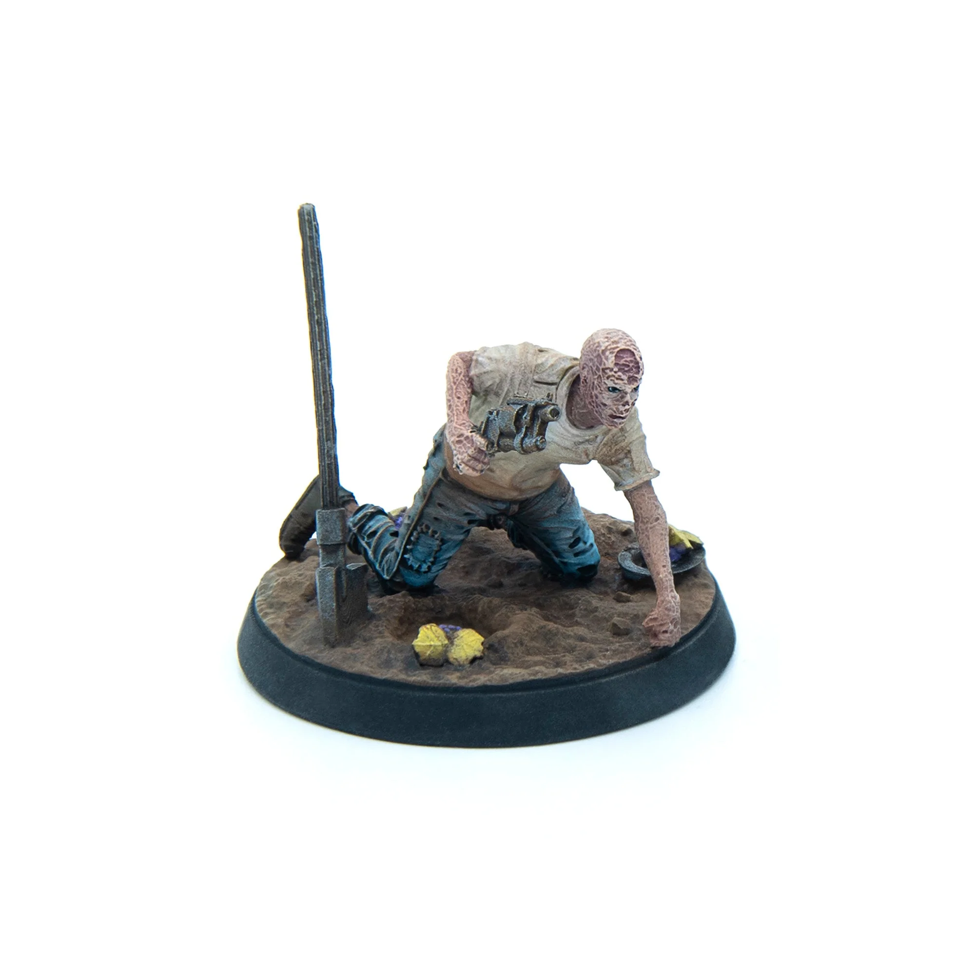 Modiphius Fallout: Wasteland Warfare - Survivors Ghoul Settler (MUH052284) - Image 7