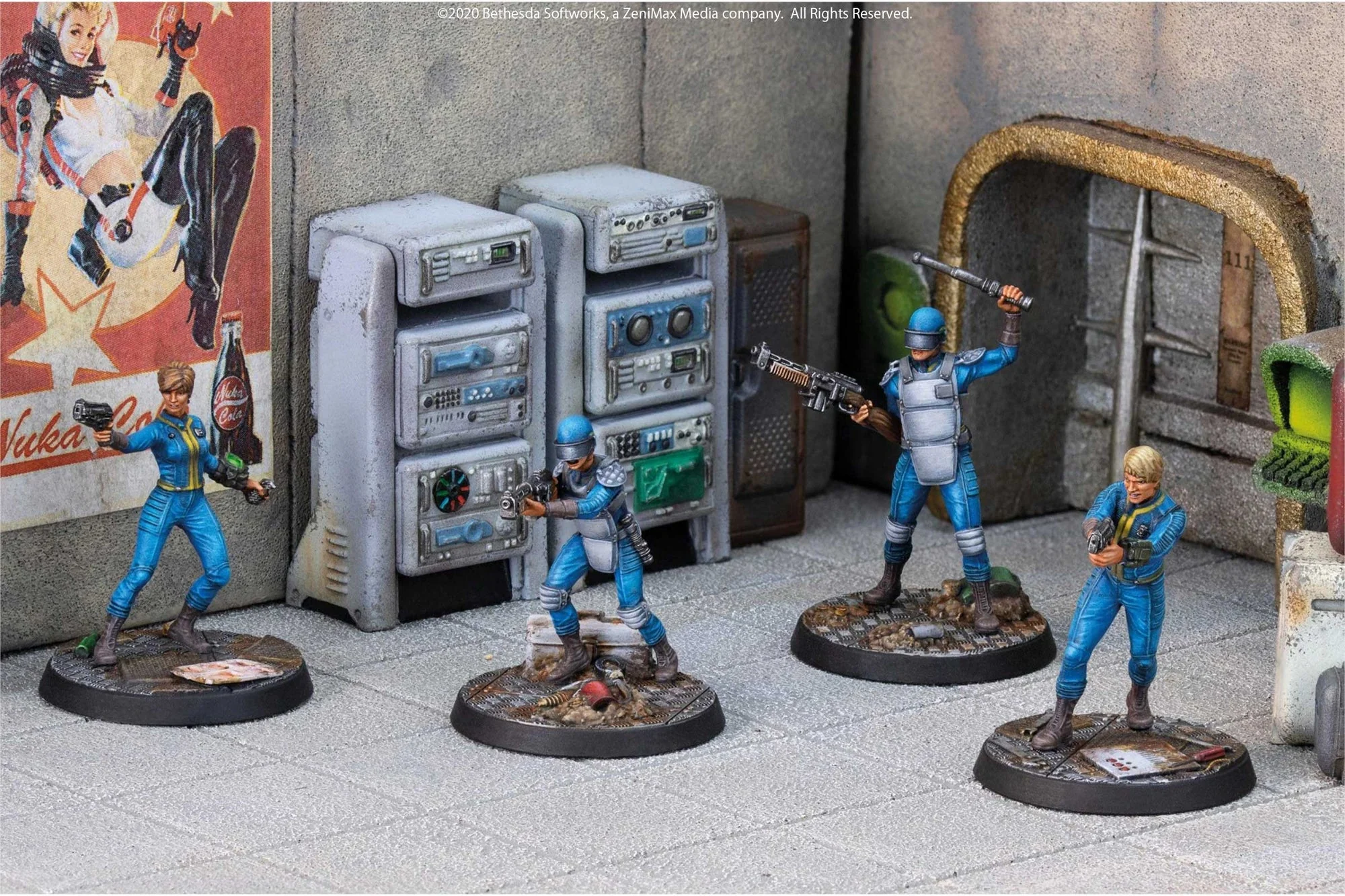 Modiphius Fallout: Wasteland Warfare - Survivors: Vault Personnel (MUH051812) - Image 6
