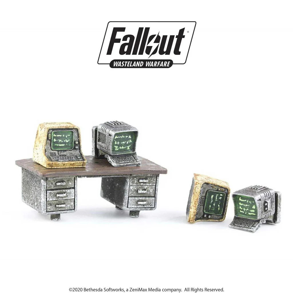 Modiphius Fallout: Wasteland Warfare - Terrain Expansion: Terminals (MUH051975)