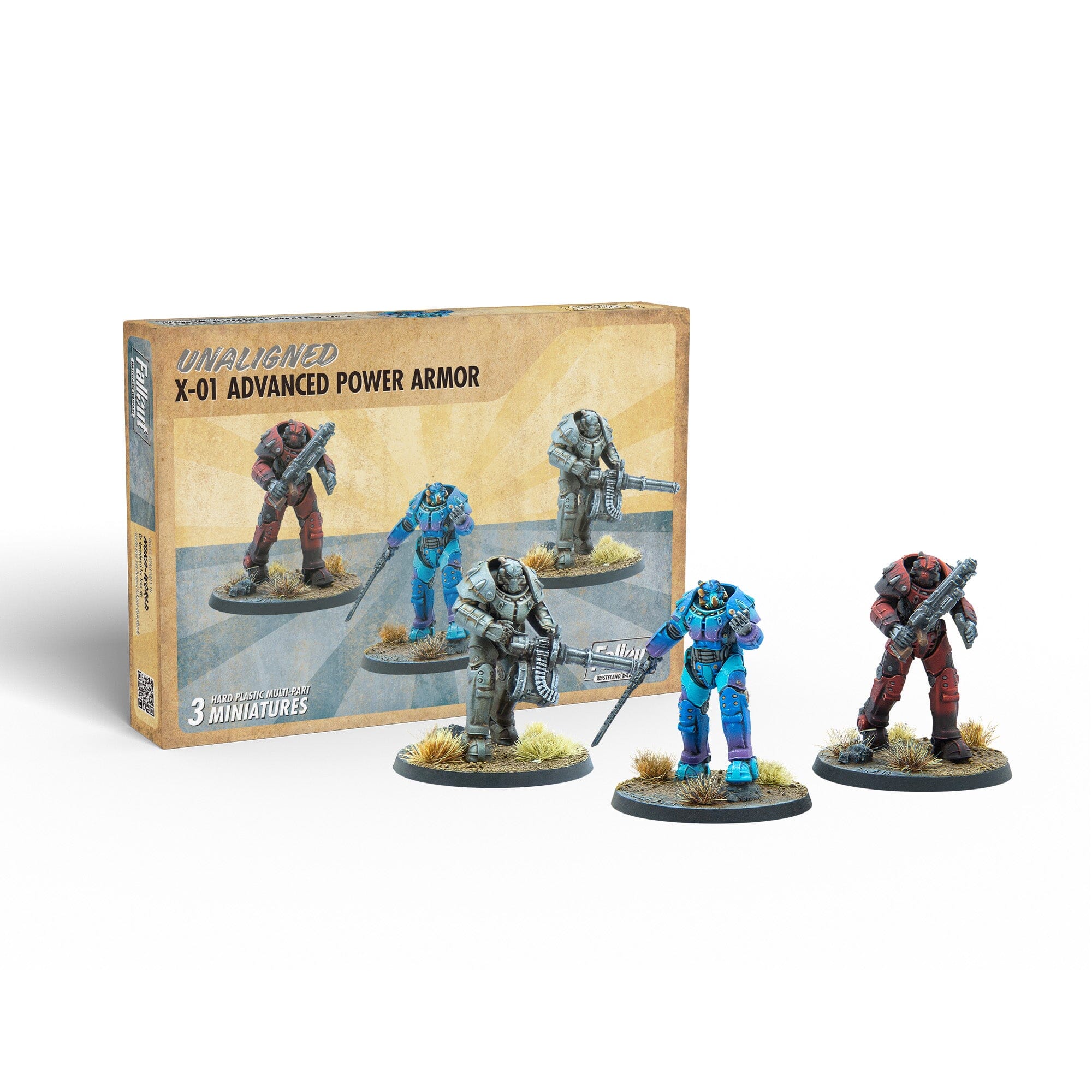 Modiphius Fallout: Wasteland Warfare - Unaligned: X-01 Power Armor (MUH0190806)