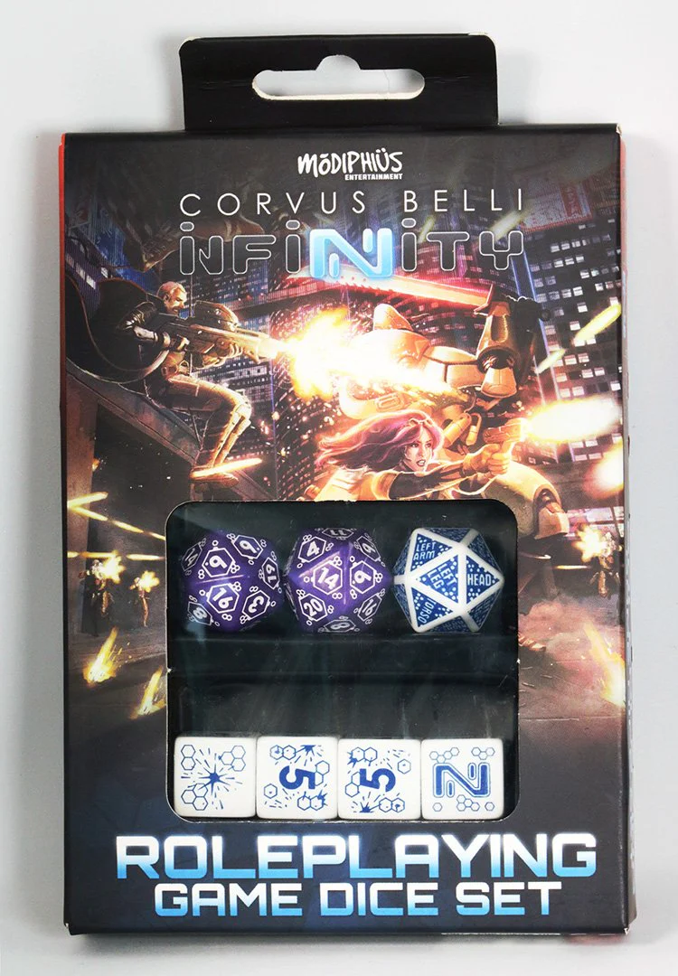 Modiphius - Infinity RPG Dice Set - Combined Army