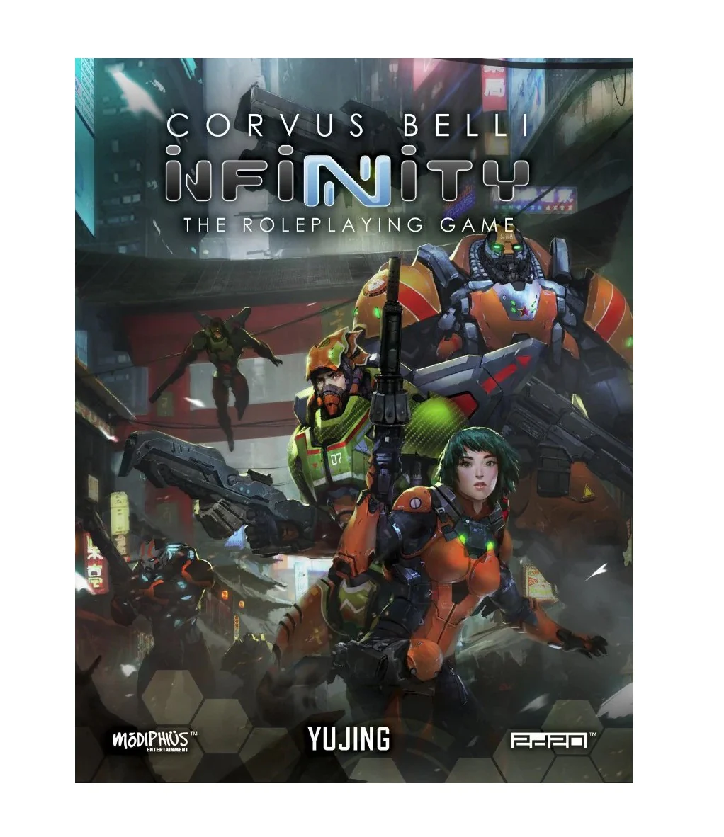 Modiphius Infinity RPG Yu Jing Sourcebook
