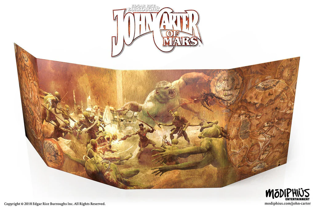 Modiphius John Carter of Mars RPG - Narrator's Toolkit