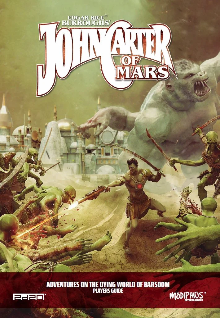 Modiphius John Carter of Mars RPG - Player's Guide