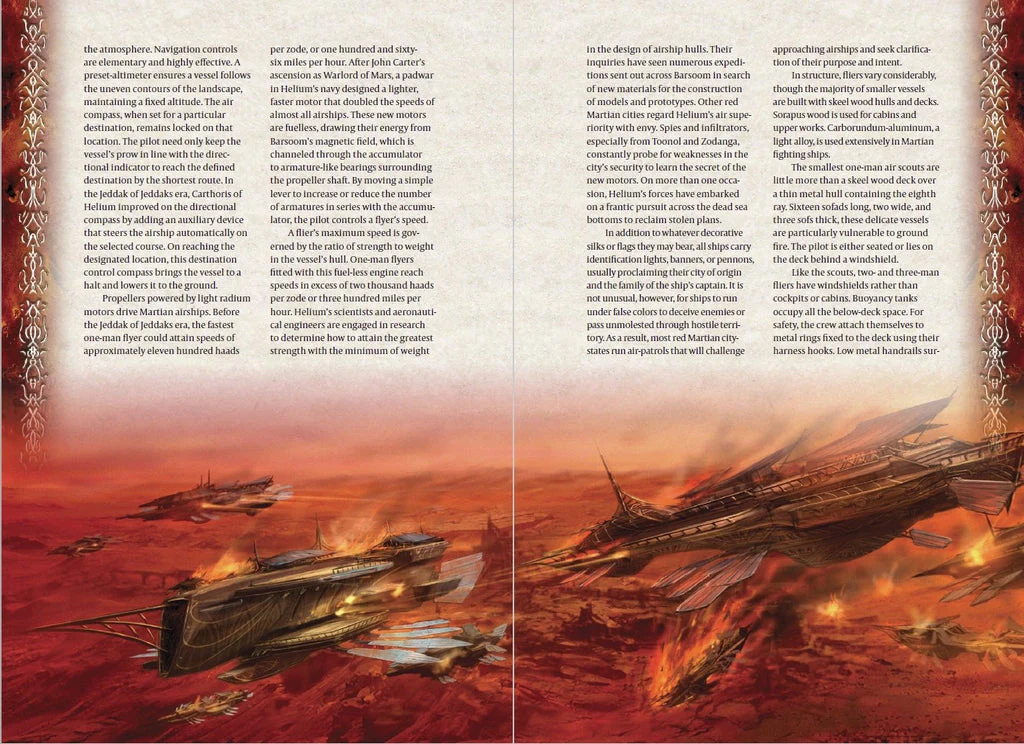 Modiphius John Carter of Mars RPG - Player's Guide - Image 2