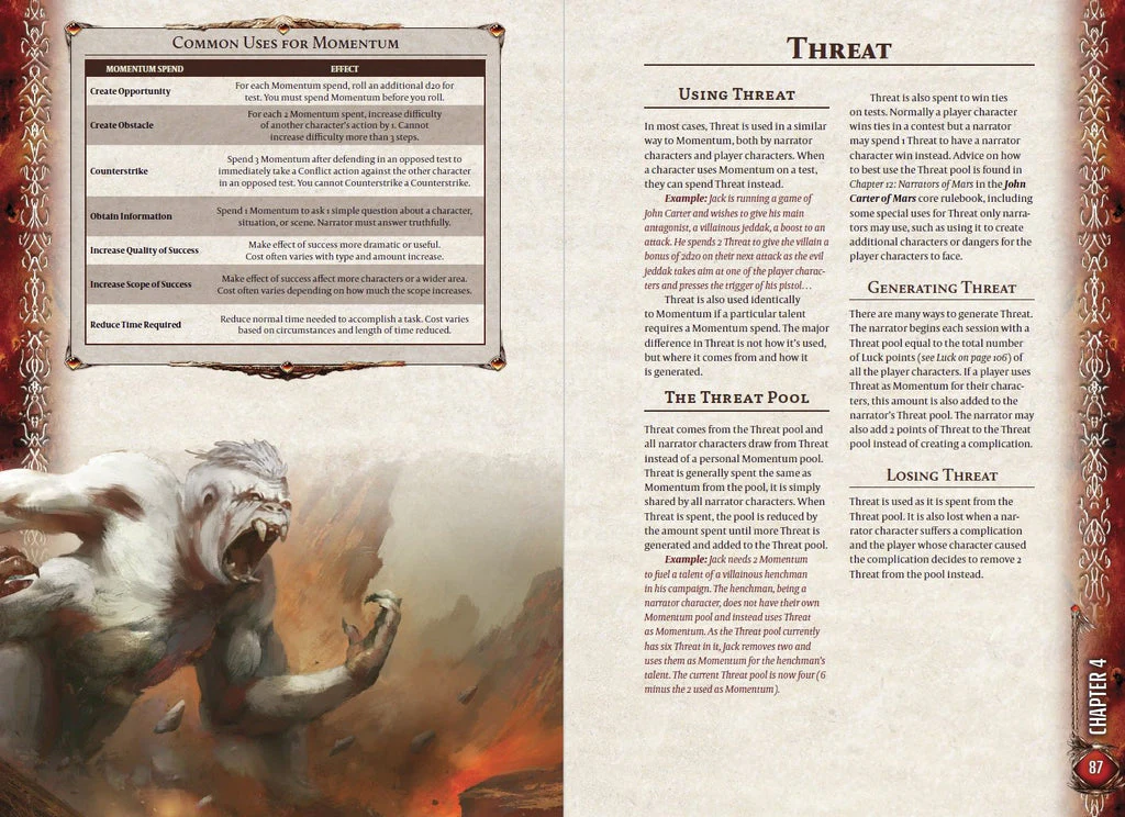 Modiphius John Carter of Mars RPG - Player's Guide - Image 4