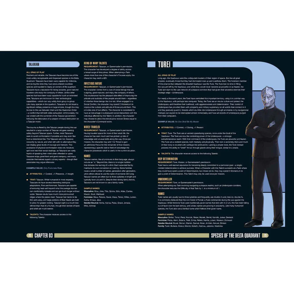 Modiphius Star Trek Adventures RPG - Delta Quadrant Sourcebook - Image 6