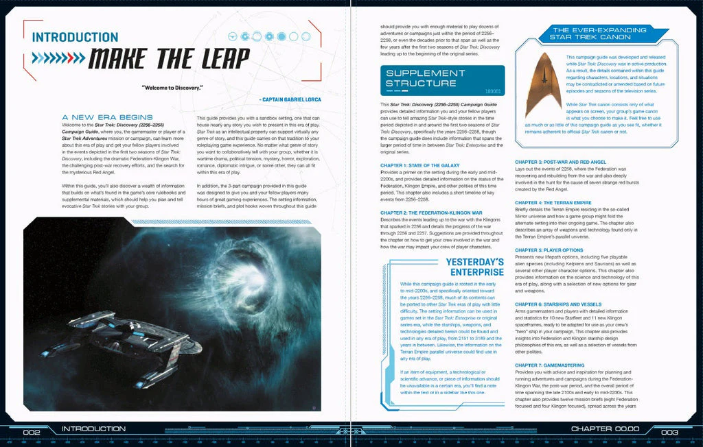 Modiphius Star Trek Adventures RPG - Discovery (2256-2258) Campaign Guide - Image 2