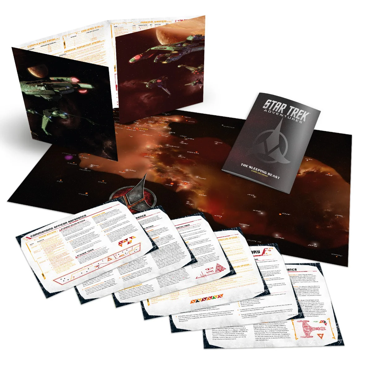 Modiphius Star Trek Adventures RPG - The Klingon Empire Gamemaster Toolkit