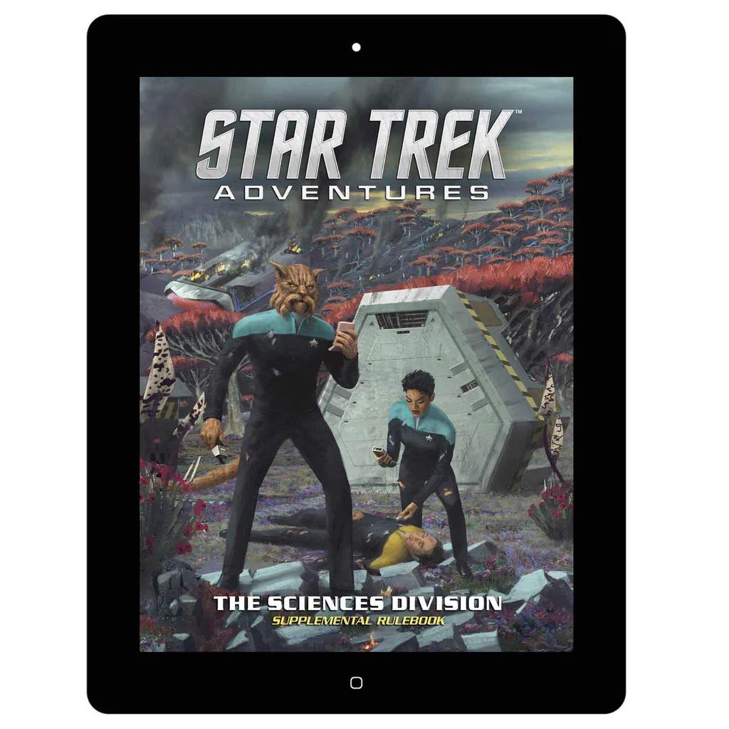 Modiphius Star Trek Adventures RPG - The Sciences Division Supplemental Rulebook