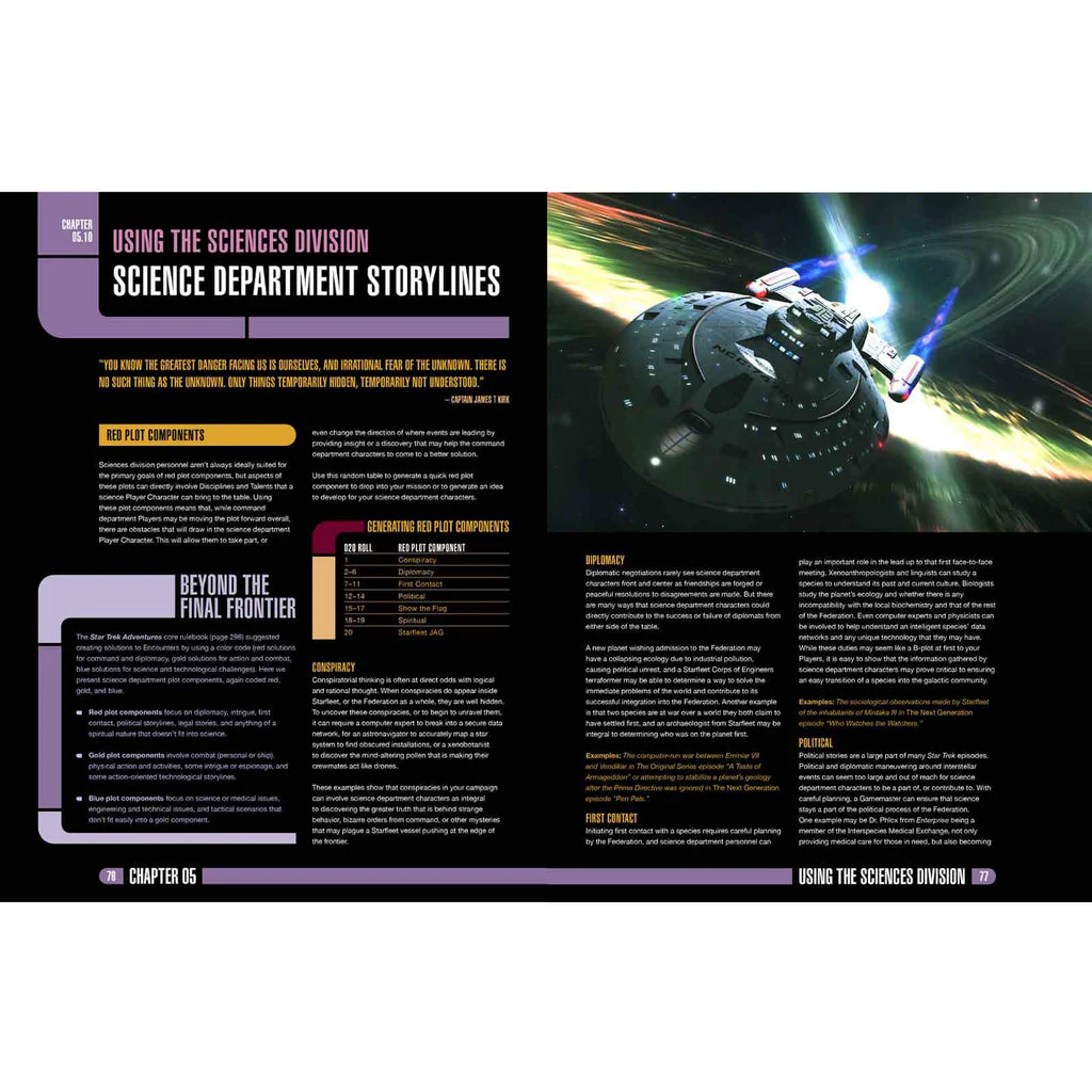 Modiphius Star Trek Adventures RPG - The Sciences Division Supplemental Rulebook - Image 7