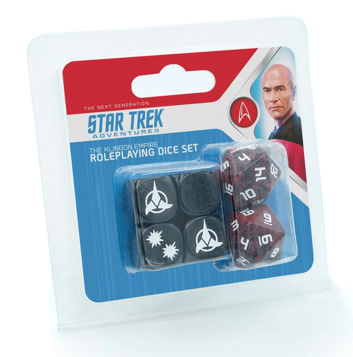 Modiphius Star Trek Adventures The Klingon Empire RPG Dice Set