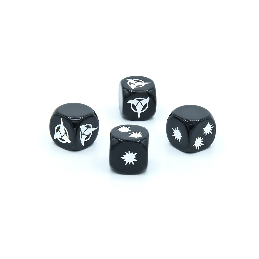 Modiphius Star Trek Adventures The Klingon Empire RPG Dice Set - Image 3