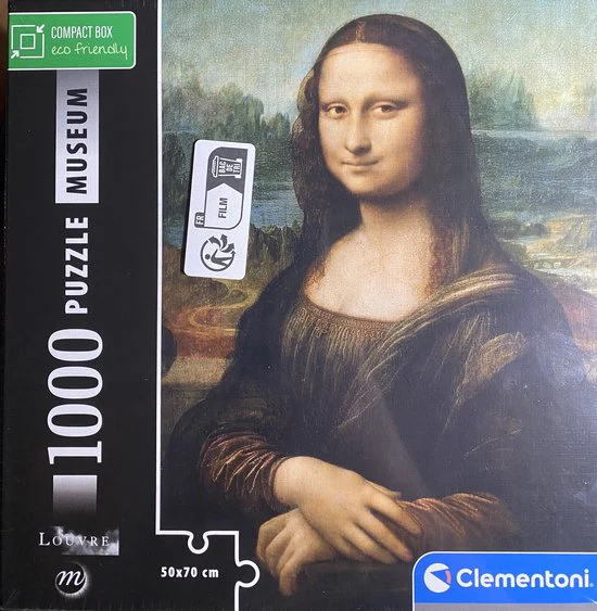 Mona Lisa (Leonardo) 1000 Piece (Small Museum) - Image 2