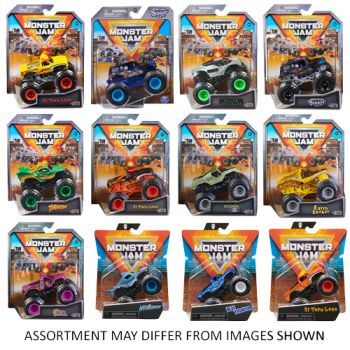 Monster Jam 1:64 Value Diecast Vehicles Assorted