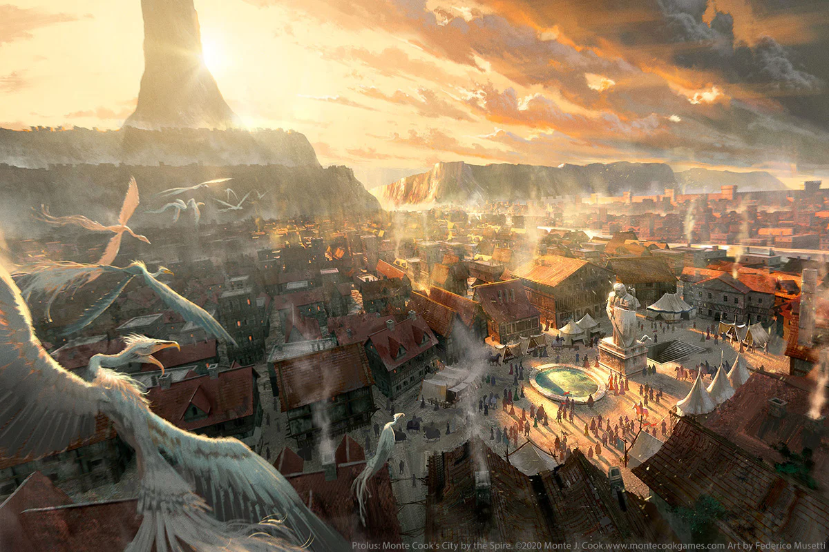 Monte Cook Games Ptolus: Monte Cook's City by The Spire 5Th Edition Sourcebook - Image 6