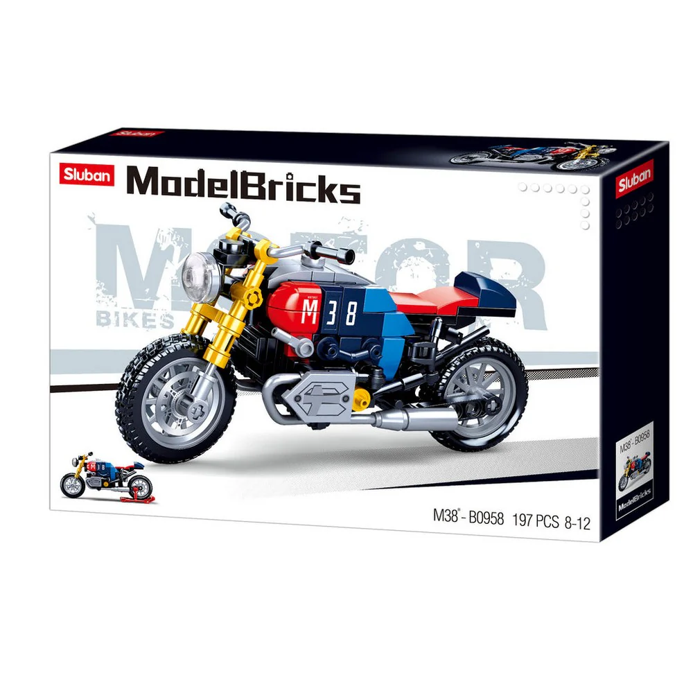 Motorcycle M38 197 Pieces