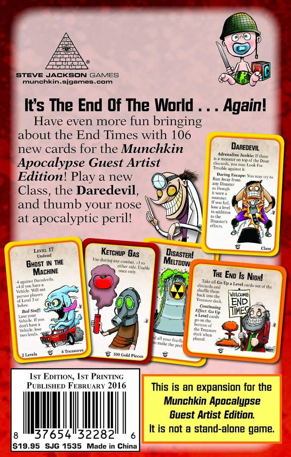 Munchkin Apocalypse 2 Guest Artist - Preorder - Image 2