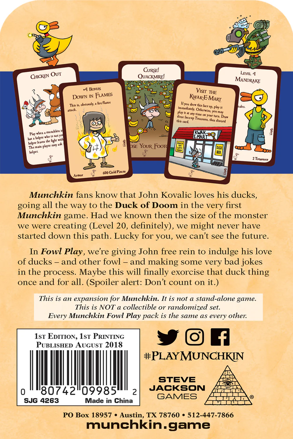 Munchkin Fowl Play - Image 2