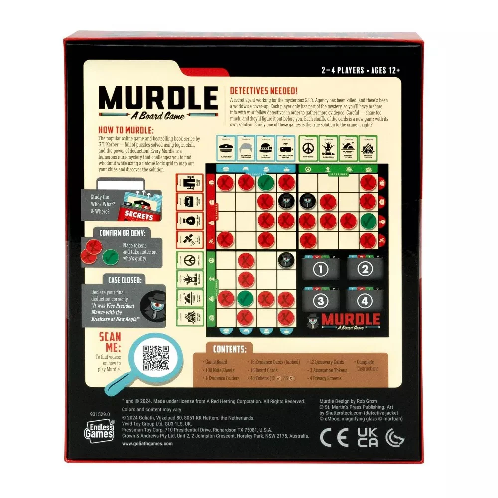 Murdle A Board Game - Image 2