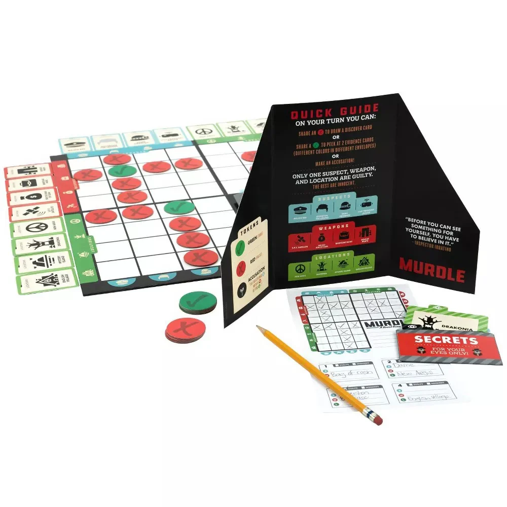 Murdle A Board Game - Image 3