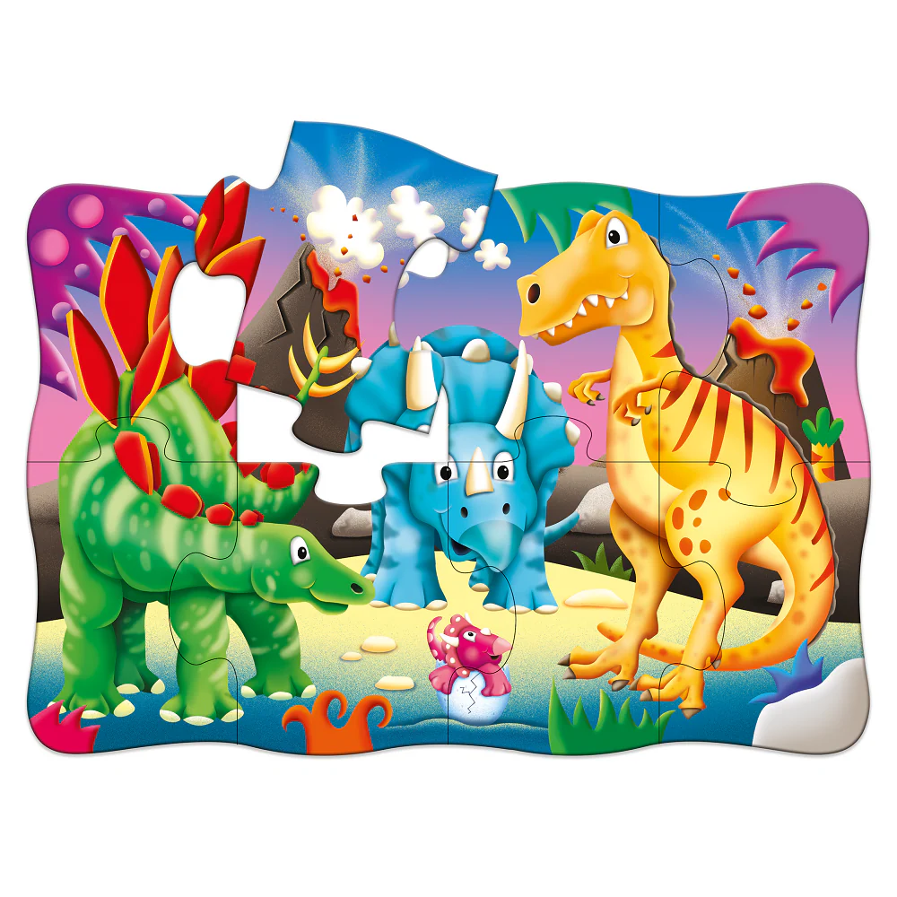 My First Puzzle Sets 4-In-A-Box Puzzles - Dino - Image 3