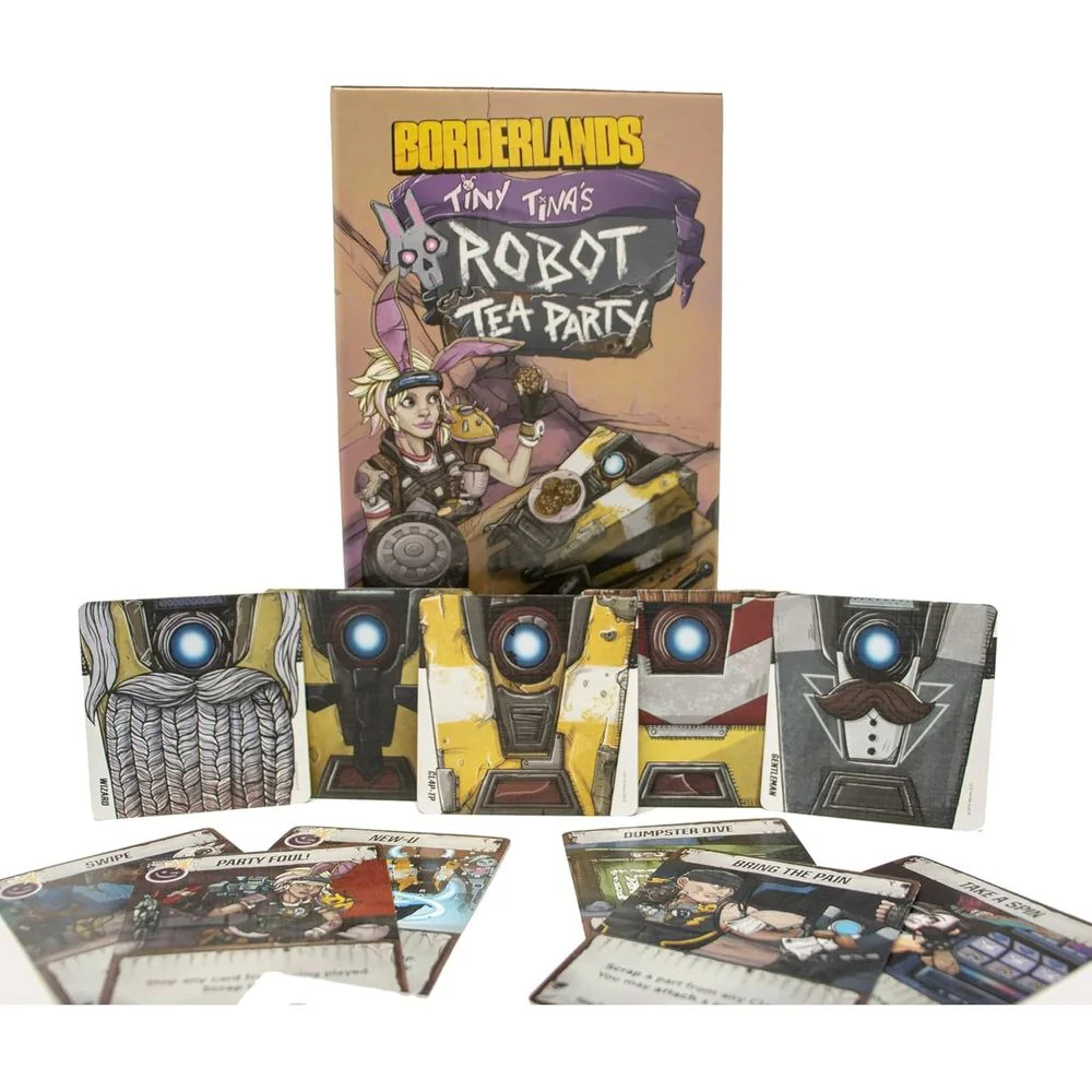 Nerdvana Games Borderlands: Tiny Tina's Robot Tea Party Card Game - Image 4