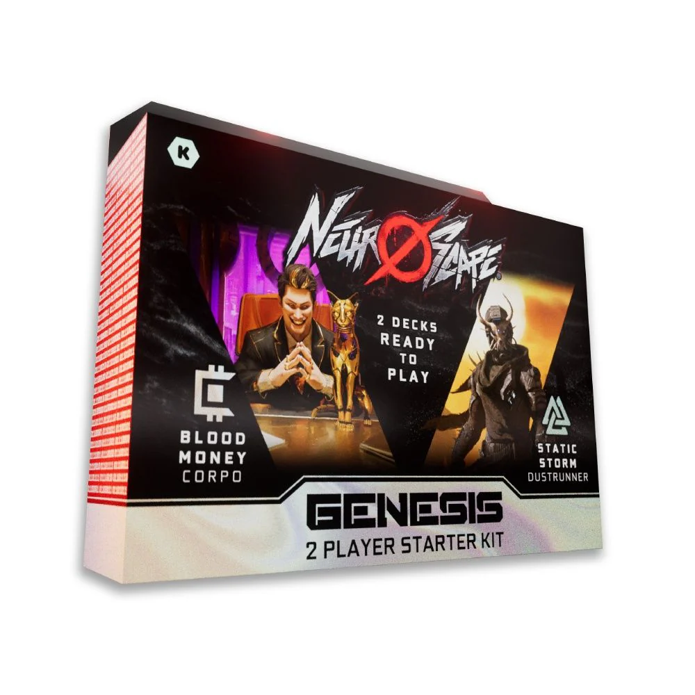 Neuroscape TCG: Genesis – 2-Player Starter Kit: Corpo/Dustrunner