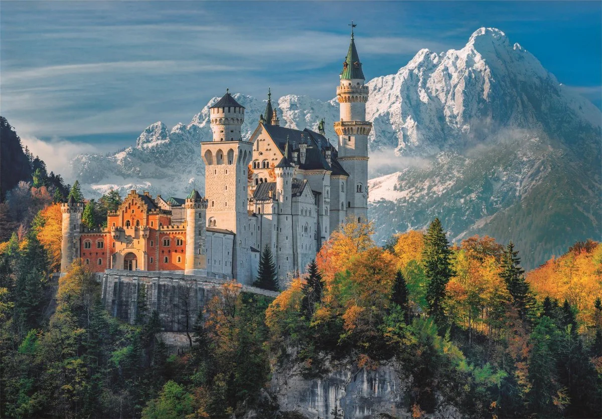 Neuschwanstein Castle 500 Piece Jigsaw (High Quality) - Image 2