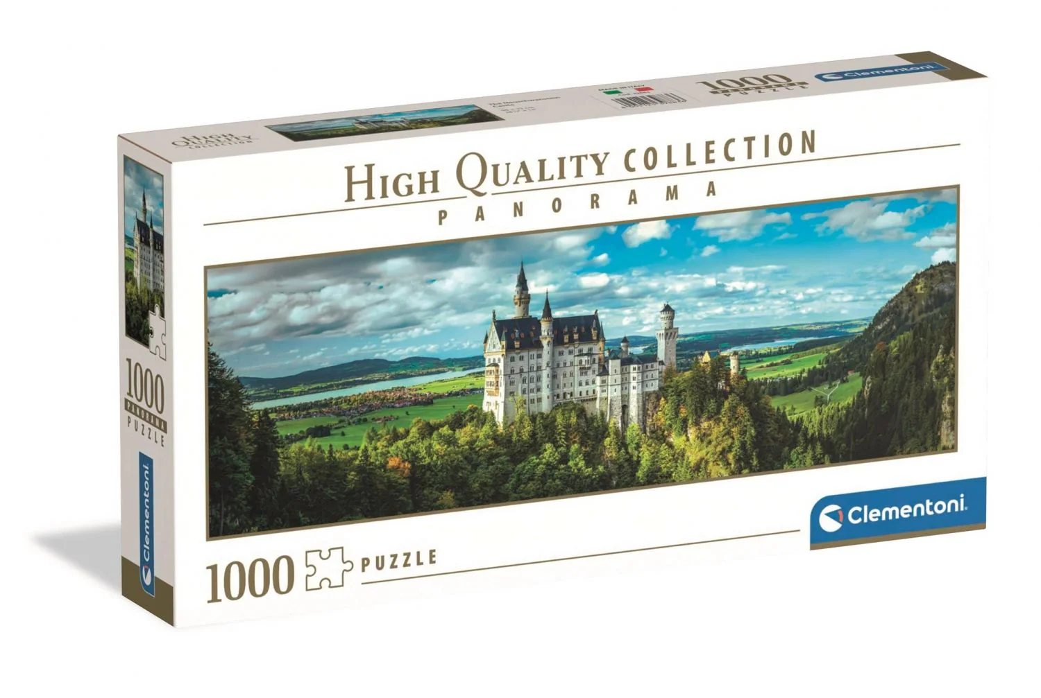 Neuschwanstein Panorama 1000 Piece Jigsaw (High Quality)